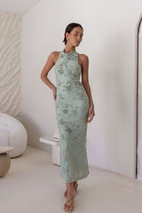 Tropic Whisper Maxikleid Salbei