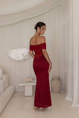 Emery Maxikleid Pflaume