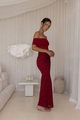 Emery Maxikleid Pflaume