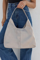 Tammy Schultertasche Mist Suede