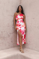Flowers In Your Hair Maxikleid Rosa