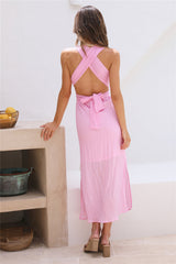 Wähle dein Maxi-Kleid in Pink