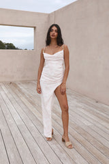 HELLO MOLLY White Sand Oasis Maxikleid Pink