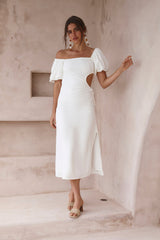 Luna Eclipse Maxikleid Weiß