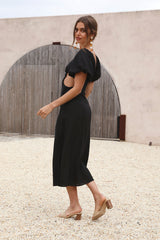 Luna Eclipse Maxikleid Schwarz