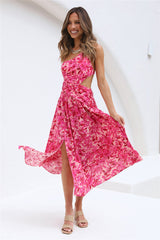 Maxikleid Clearer Skies Rosa