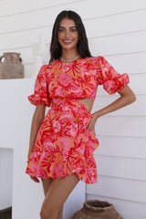 Island Of Orpheus Kleid Rosa
