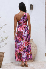 Stellen Sie mir eine Frage: Maxi-Kleid Lila