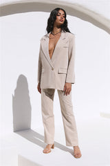 Twin Flame Hose Beige