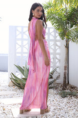 Faith In Us Maxi-Kleid Rosa