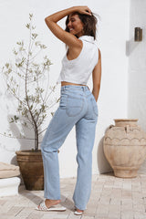 LEE 90s Mid Straight Jeans Spinoff Blue