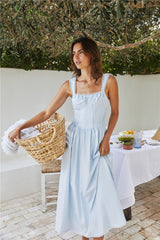 Wandering Soul Maxikleid Blau