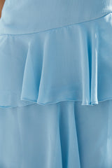 Maggie Made Maxikleid Blau