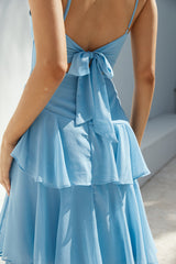 Maggie Made Maxikleid Blau