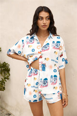 Santorini Sommer-Set Blau