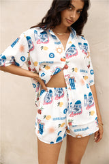 Santorini Sommer-Set Blau