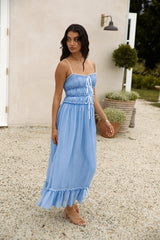Understand It Maxikleid Blau