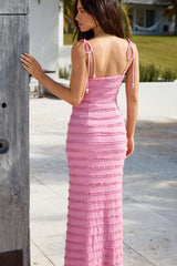 Maxikleid "Urlaubsmodus" Rosa