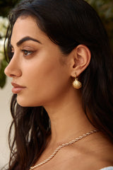 18 Karat vergoldete Shore Discovery Ohrringe Gold