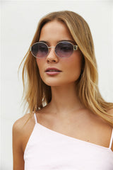 Sonnenbrille Marbella, silber