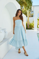 Love In The Summer Maxikleid Blau
