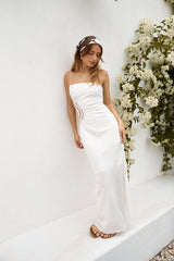 Maxikleid Amalfi Amore Weiß