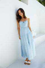 Seraphina Maxikleid Blau