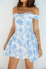 Carprischenächte Minikleid Blau