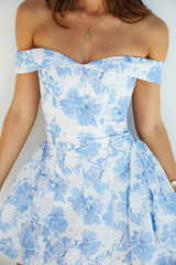Carprischenächte Minikleid Blau