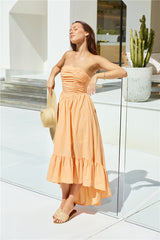 Maxikleid Love In The Summer Orange
