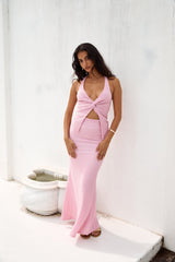 Maxirock Paradies Palme Pink