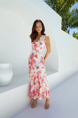 Maxikleid „Sonnengeküsster Charme“ mit Blumenmuster