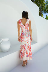 Maxikleid „Sonnengeküsster Charme“ mit Blumenmuster