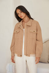 Winter Wonne Jacke Karamell