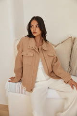 Winter Wonne Jacke Karamell