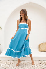 Sweet Devotion Maxikleid Blau