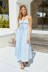 Sincerely True Maxikleid Blau