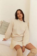 Season Of Dreams Strickpullover Creme