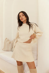 Season Of Dreams Strickpullover Creme