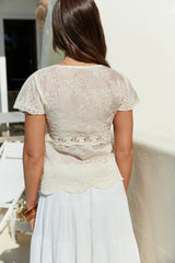 Sweet Salvation Top-Creme