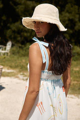 Provence Escape Leinen-Maxikleid Multi