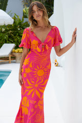 Sommerliebe Midikleid Pink