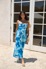 Hues Of Night Maxikleid Blau