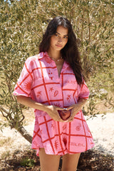 Sommer-Essentials Strampler Pink