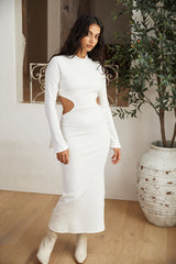 Maxikleid "Sun-kissed Feeling" Weiß