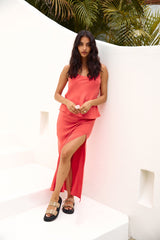 Sommer-Mirage-Cami-Top Rot