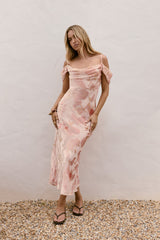 Hold My Heart Maxi-Kleid Pink