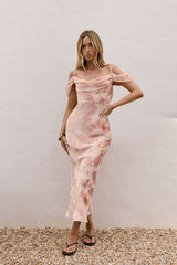 Hold My Heart Maxi-Kleid Pink