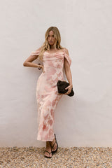 Hold My Heart Maxi-Kleid Pink