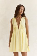 Spritz Of The Sun Minikleid Gelb